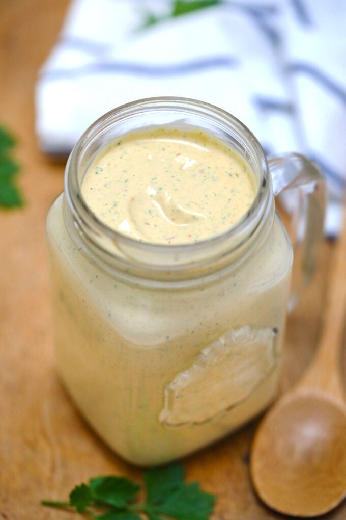 Picture of chipotle sauce in a jar.