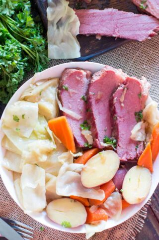 instant pot corned beef and cabbage