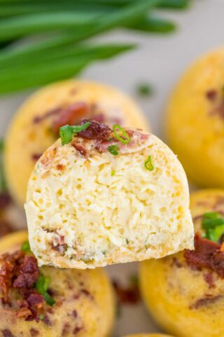 Instant Pot Egg Bites with Bacon and Cheese