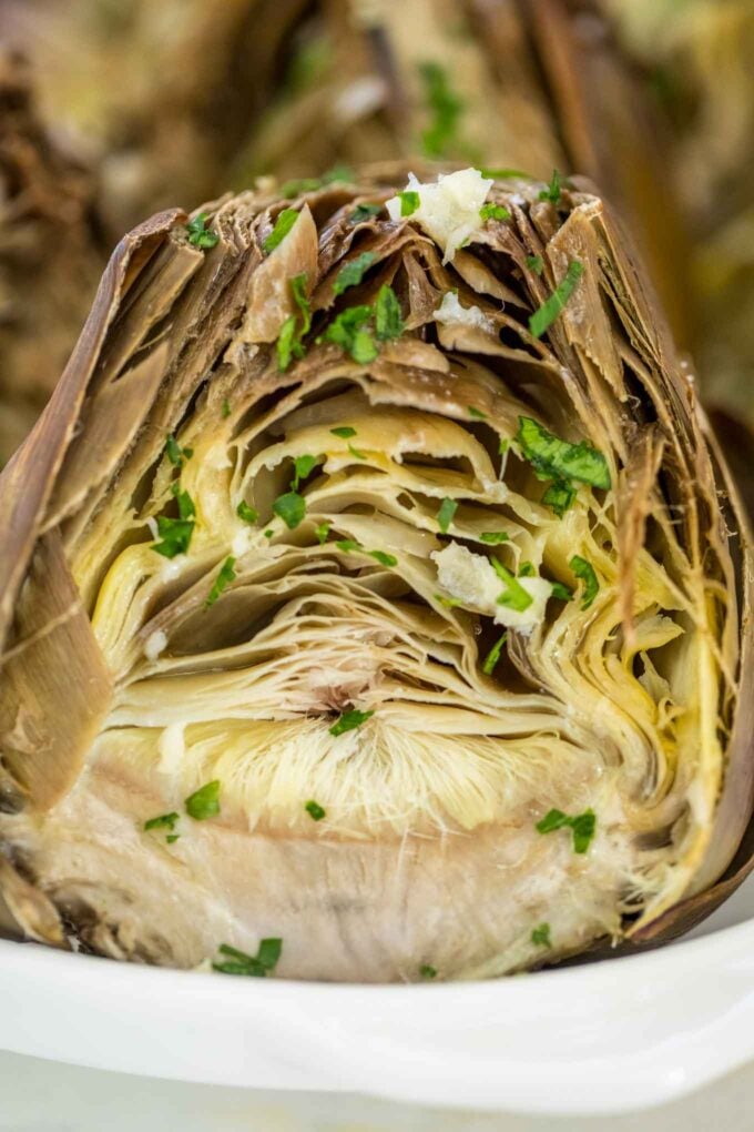 Instant Pot Steamed Artichokes