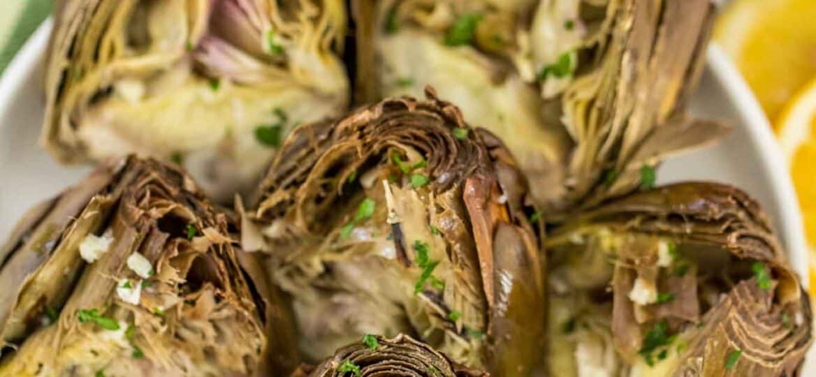 Instant Pot Steamed Artichokes