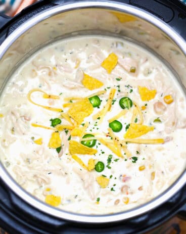 Pressure Cooker White Chicken Chili