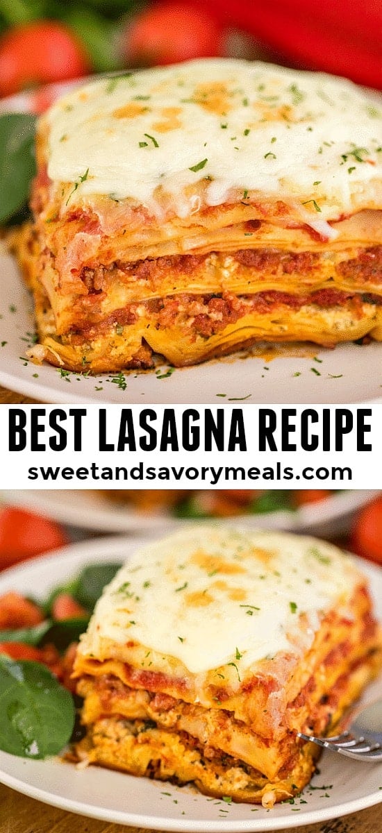 Classic lasagna recipe