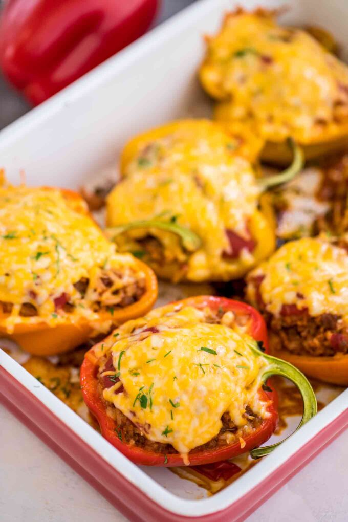 Mexican Stuffed Peppers Recipe - Sweet and Savory Meals