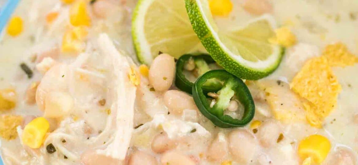 Crockpot White Chicken Chili