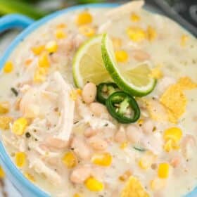 Crockpot White Chicken Chili