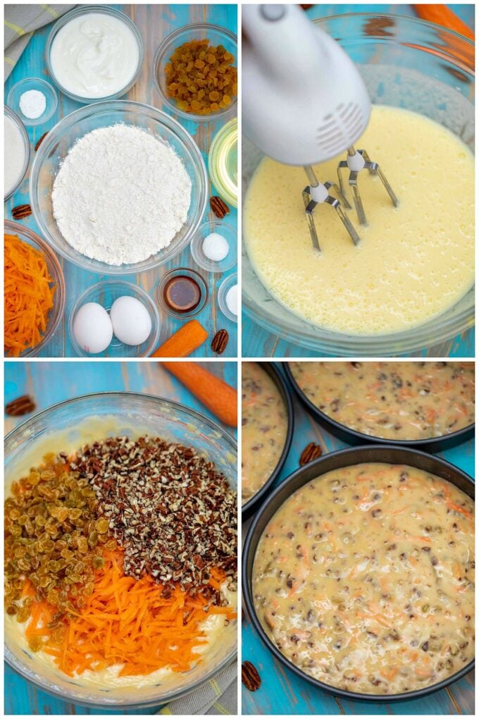 Photo of how to make the best carrot cake from a recipe