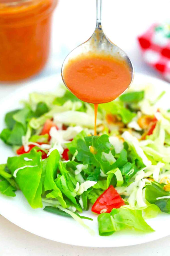 Homemade Catalina Dressing  Healthy Salad Dressing Recipe