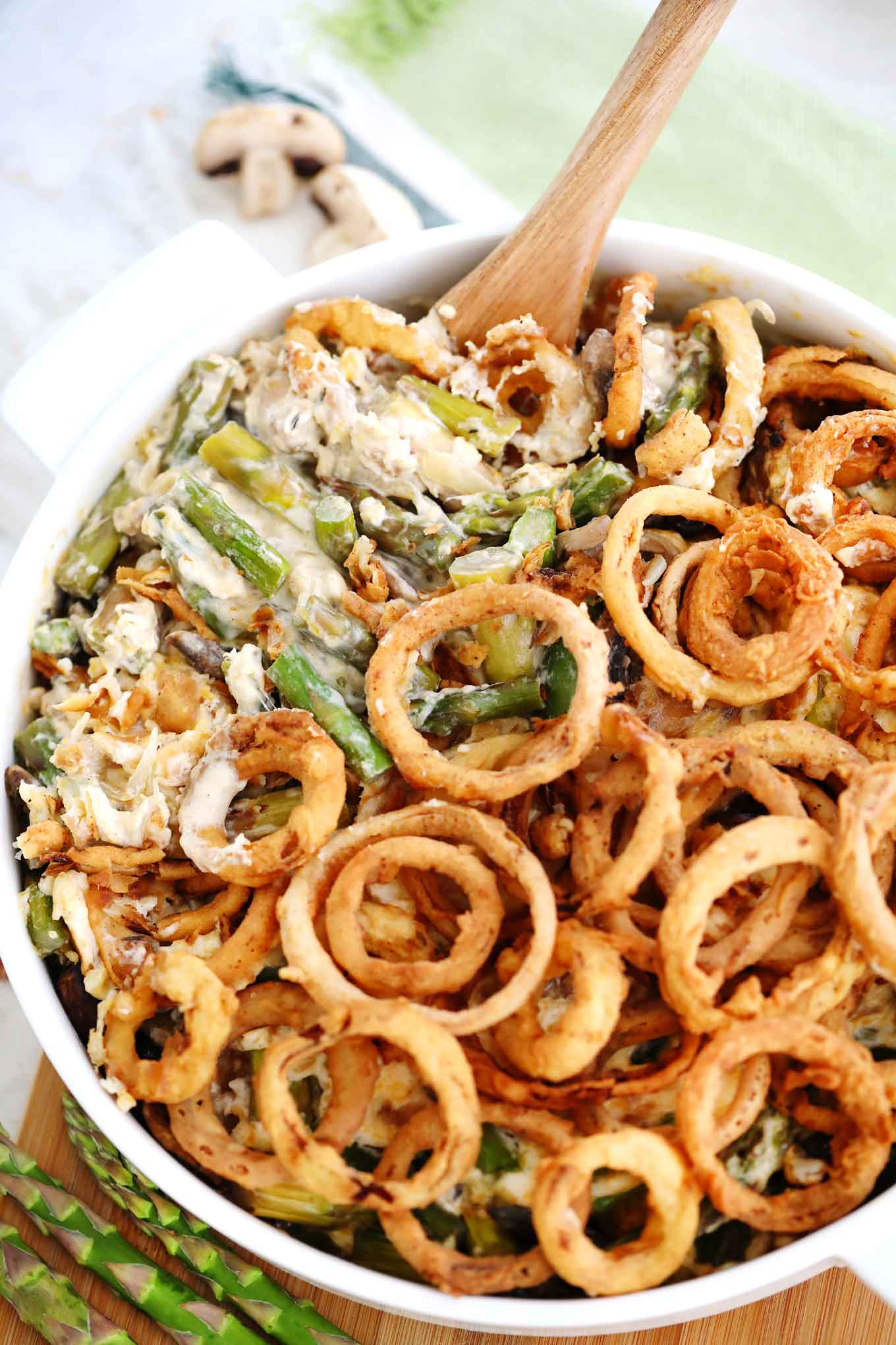 Best Ever Asparagus Casserole Recipe Sweet and Savory Meals