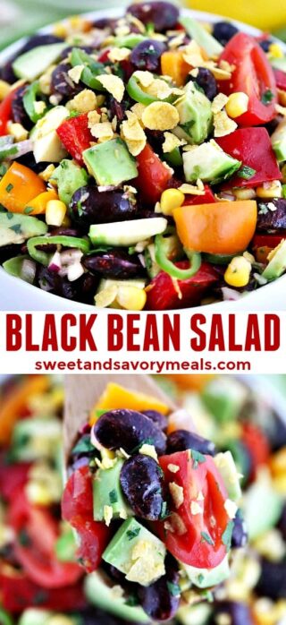 Mexican Black Bean Salad Recipe - S&SM