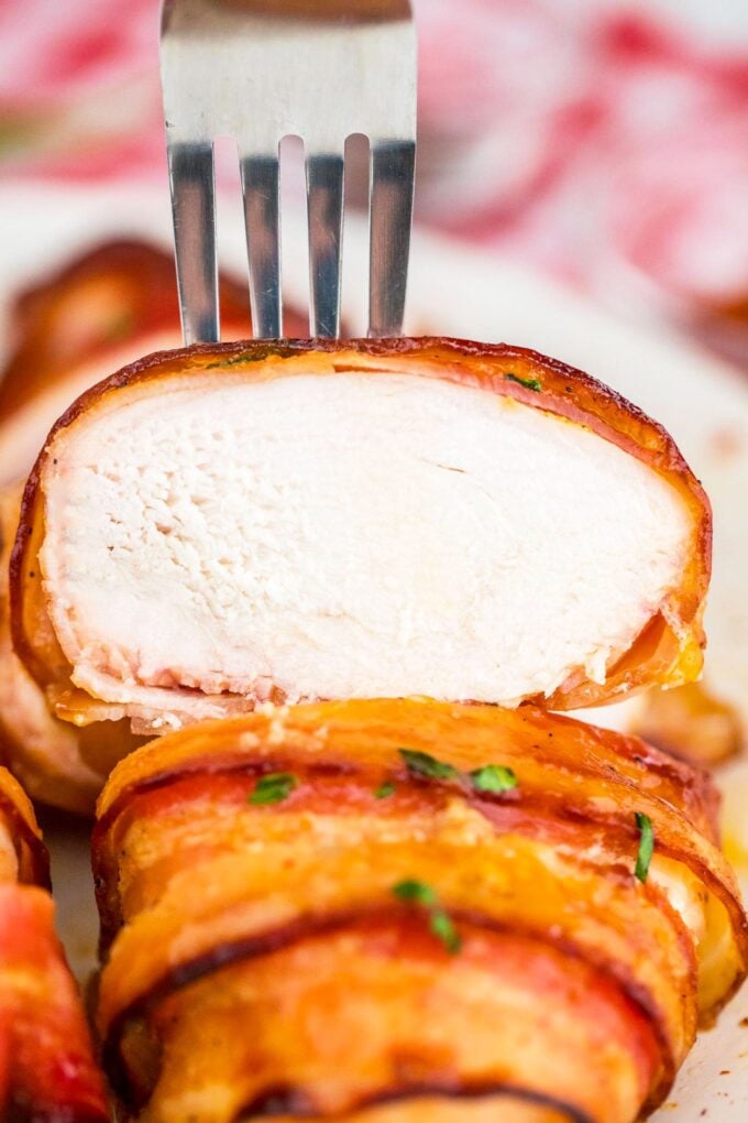 Bacon Wrapped Chicken Breasts Recipe - Sweet and Savory Meals