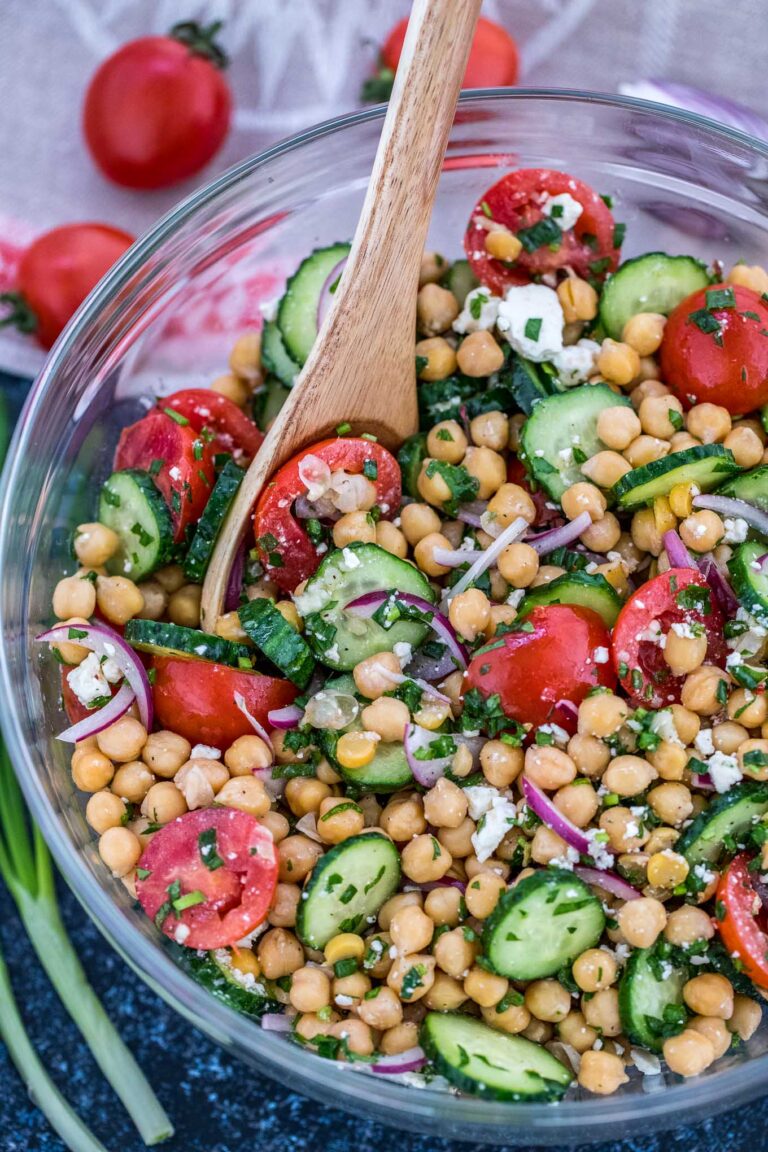 Healthy Chickpea Salad Recipe