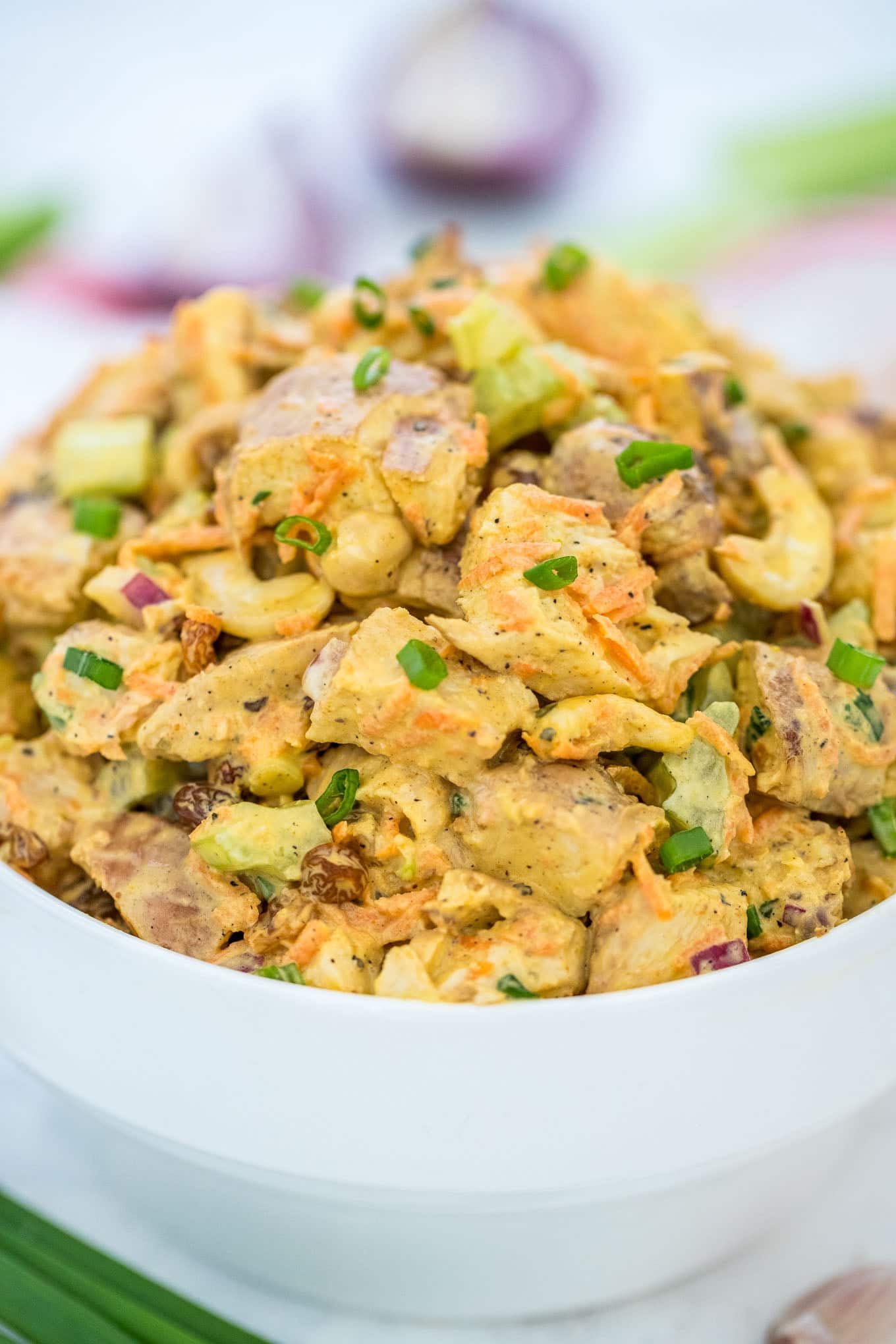 The BEST Curry Chicken Salad - Easy Family Recipes