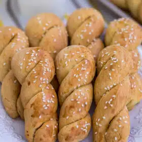 Braided Easter Greek Cookies Recipe