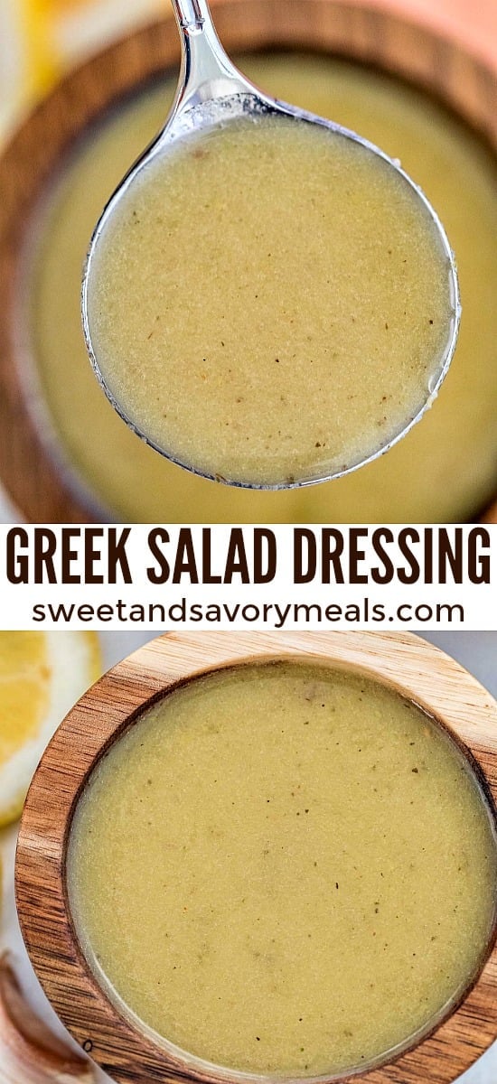 Homemade Greek Salad Dressing Recipe
