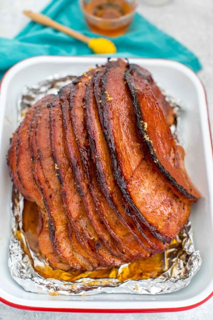 Honey baked ham glaze