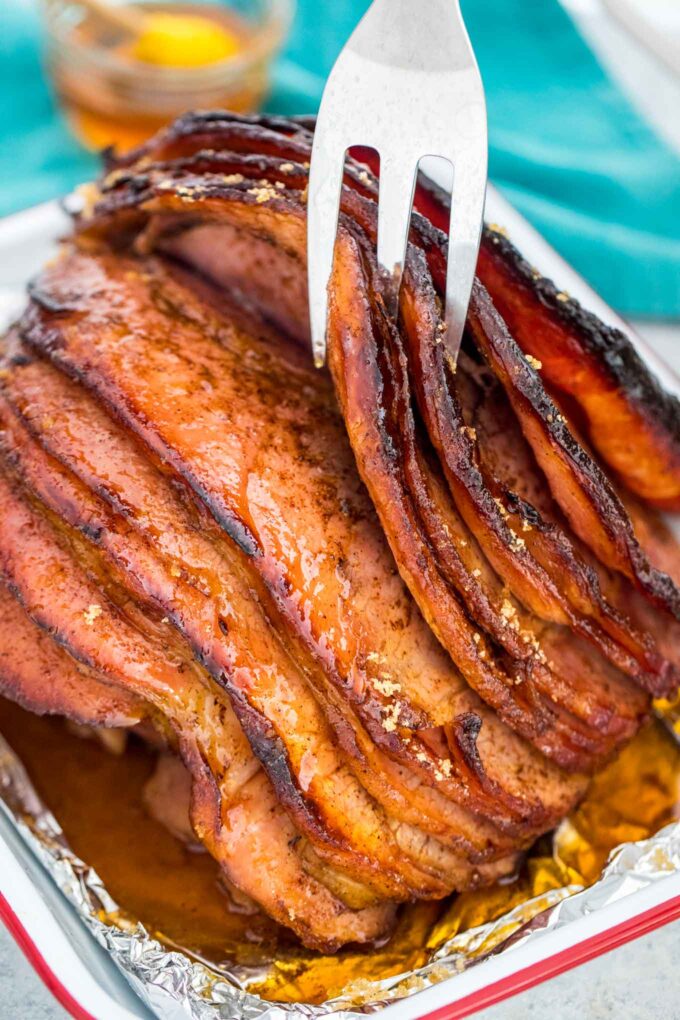 Honey glazed ham recipe