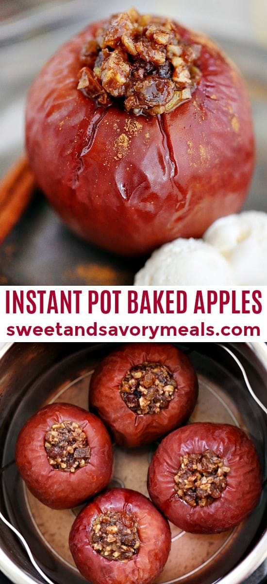Instant Pot Baked Apples