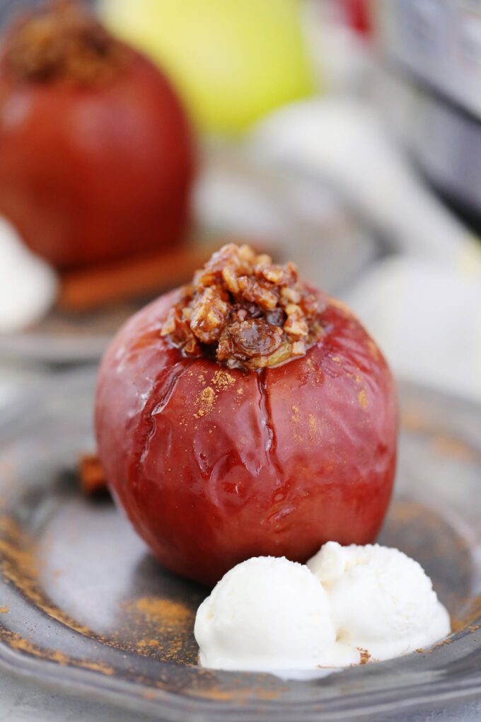 Instant Pot Baked Apples Healthy Recipe - Sweet and Savory ...