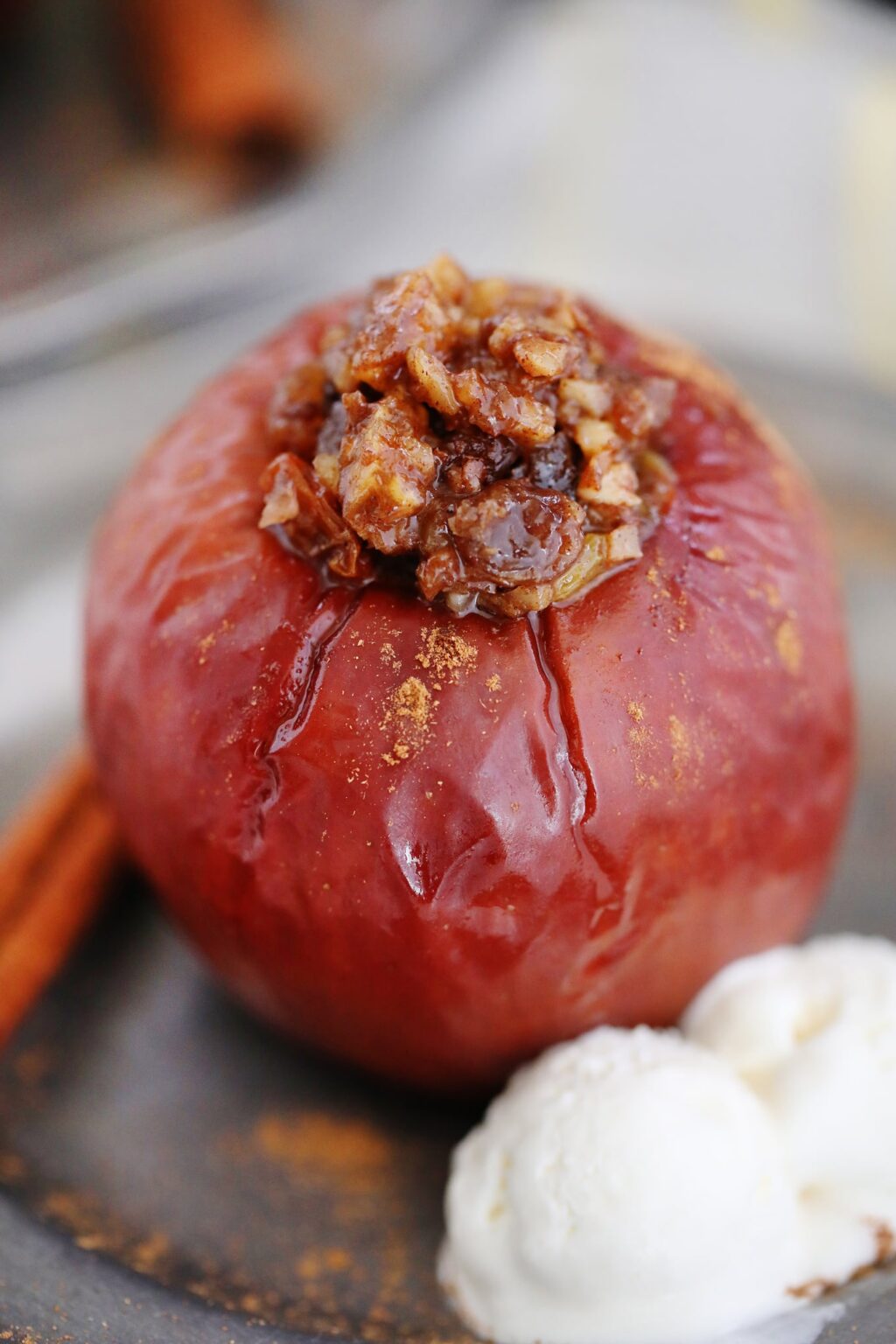 Instant Pot Baked Apples Healthy Recipe - S&SM