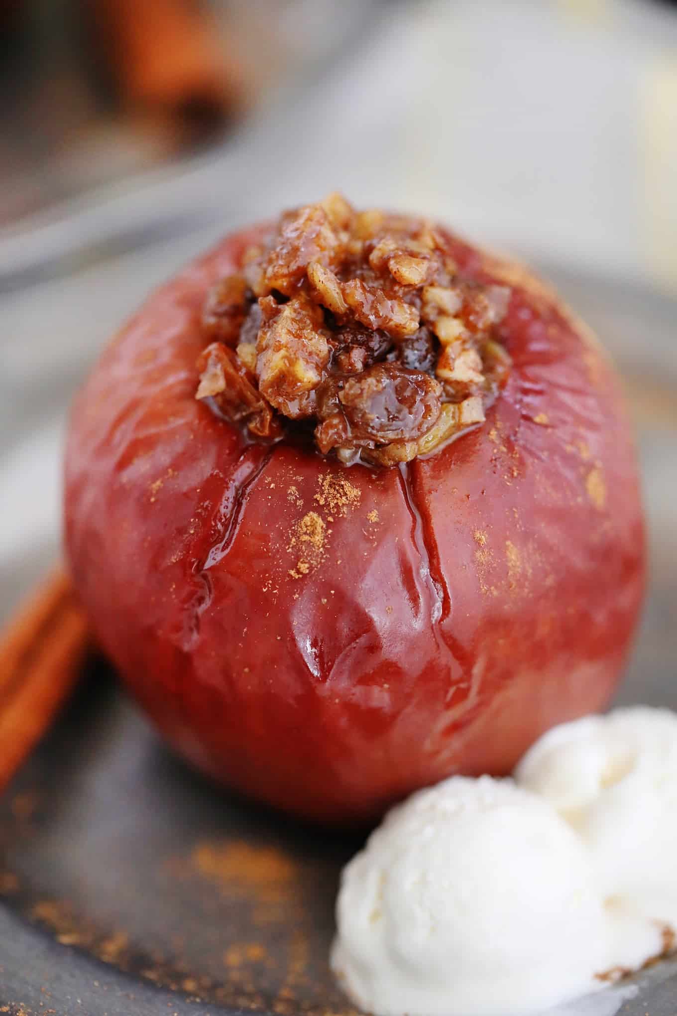 Baked Apple Recipe (VIDEO) - A Spicy Perspective