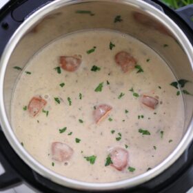 Instant Pot Cream of Mushroom Soup