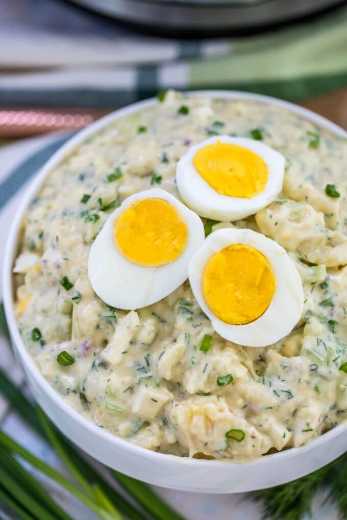 instant pot potato salad pressure luck