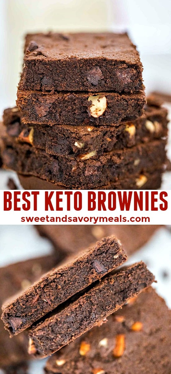 Keto Brownies Recipe - Sweet and Savory Meals