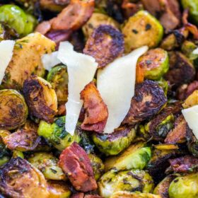 Keto Brussels Sprouts with Bacon