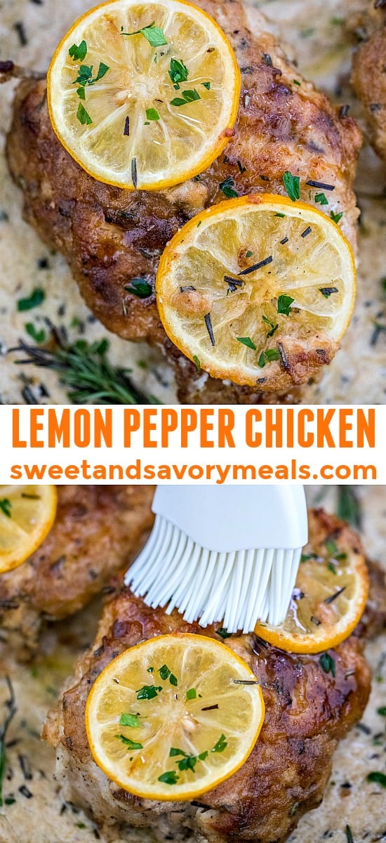 image of Lemon Pepper Chicken for pinterest 