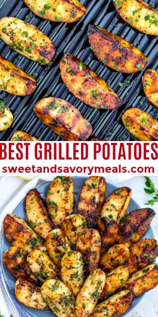 Best Grilled Potatoes Recipe Video Sandsm 4514