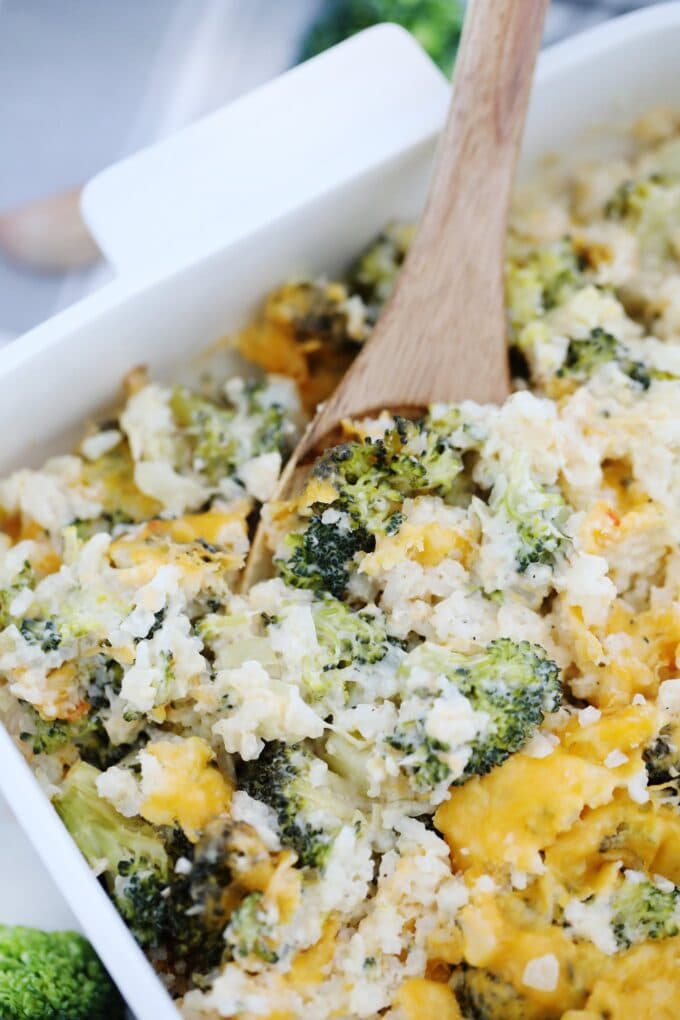 Homemade Broccoli Rice Casserole Recipe