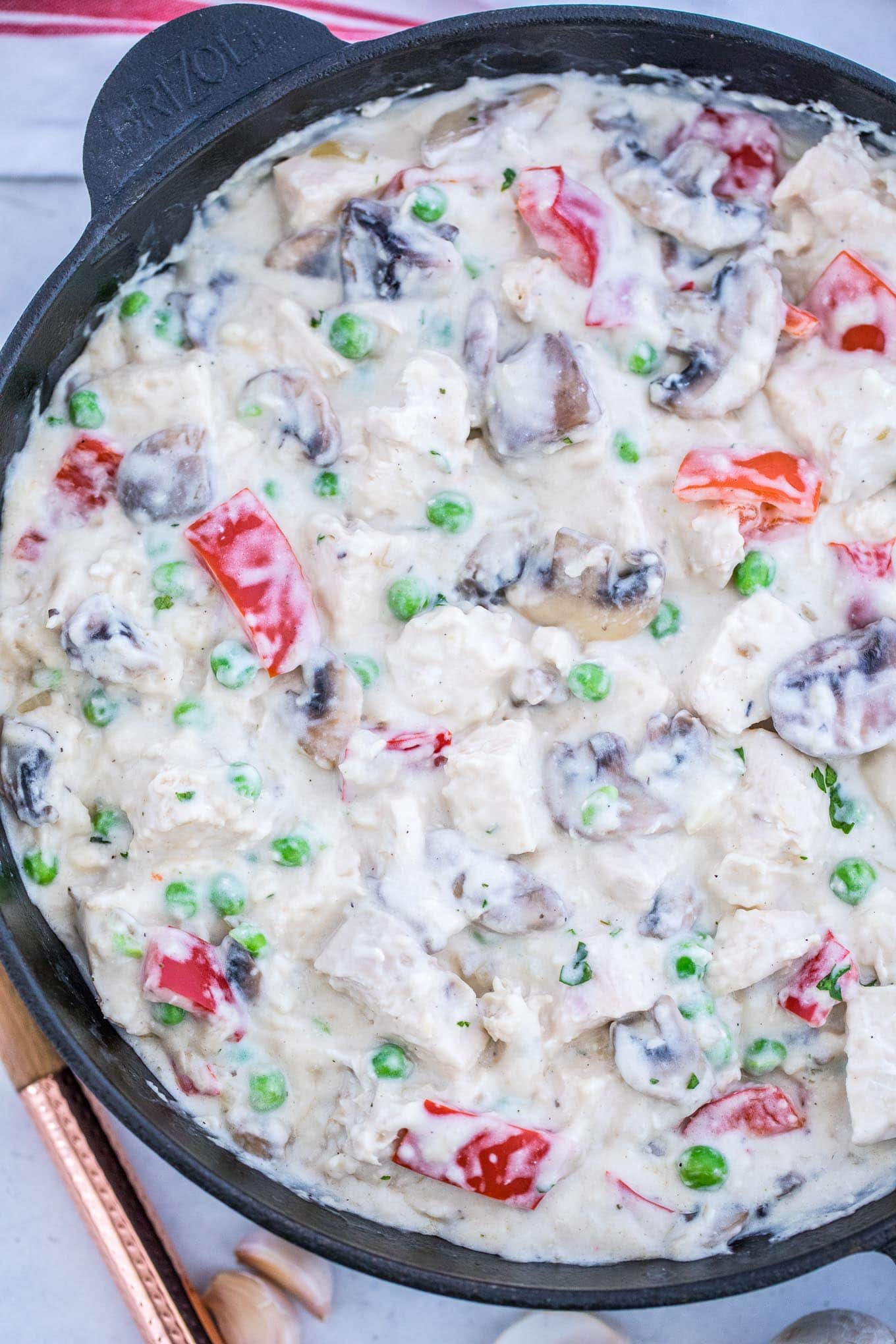 Easy Chicken a la King Recipe Sweet and Savory Meals