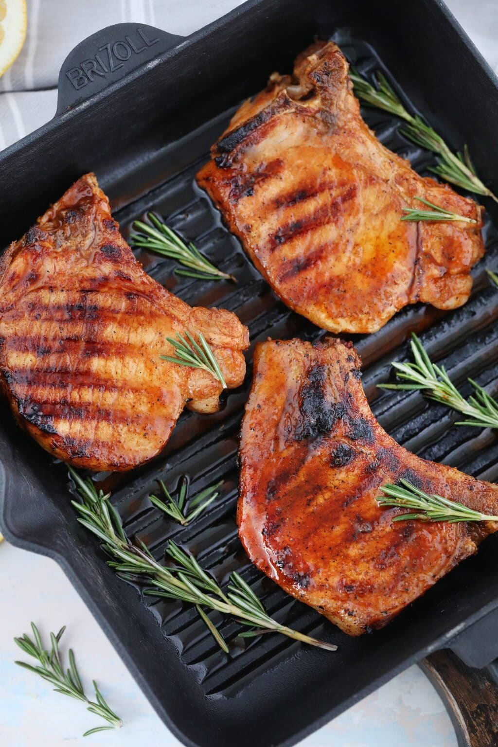 Easy Grilled Pork Chops Recipe Sweet and Savory Meals