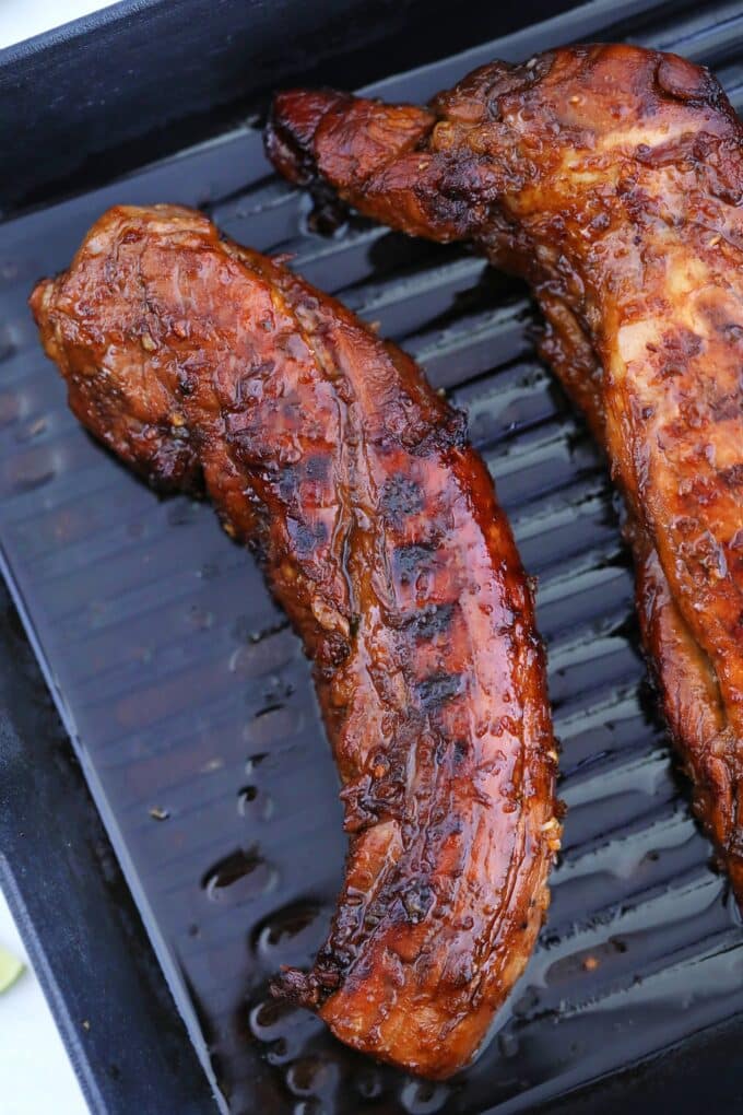 Image of grilled pork tenderloin.