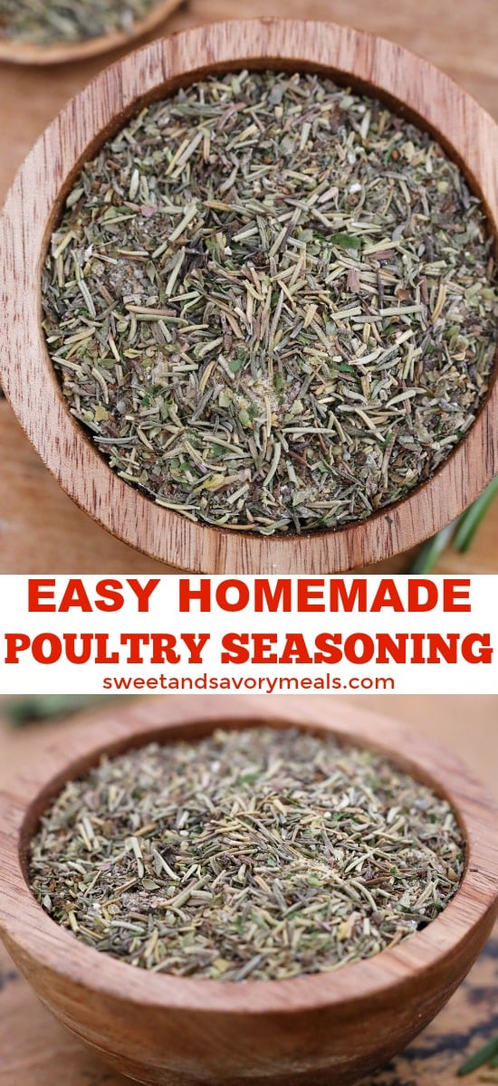 Homemade Poultry Seasoning - Nutrition By Laura