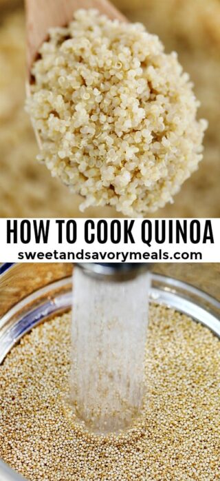 How To Cook Quinoa [video] - Sweet and Savory Meals