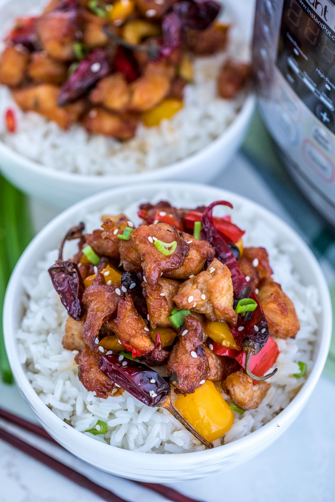 Instant Pot Szechuan Chicken - Sweet and Savory Meals