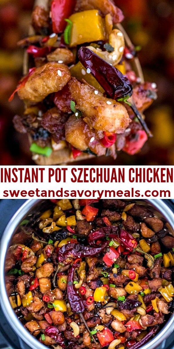 easy instant pot szechuan chicken pin