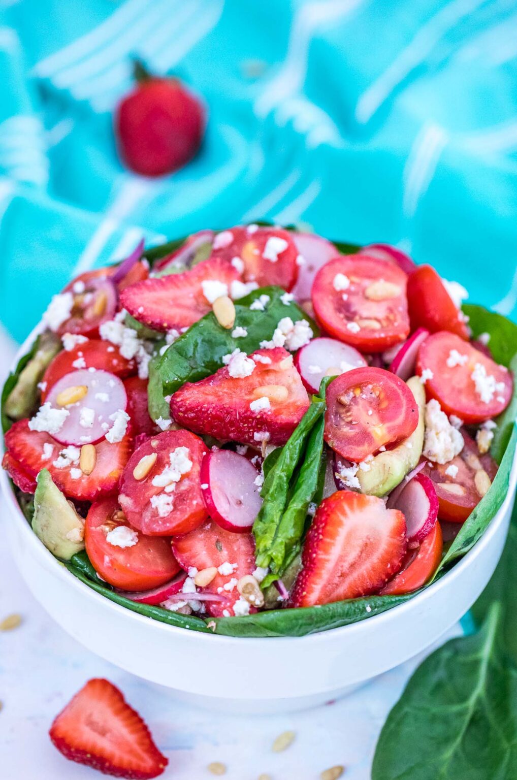 Best Strawberry Spinach Salad Recipe [video] S&SM
