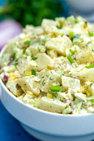 Easy Potato Salad Recipe 320x480 