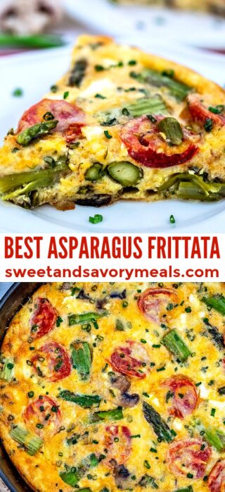 Easy Asparagus Frittata Recipe [video] - S&SM