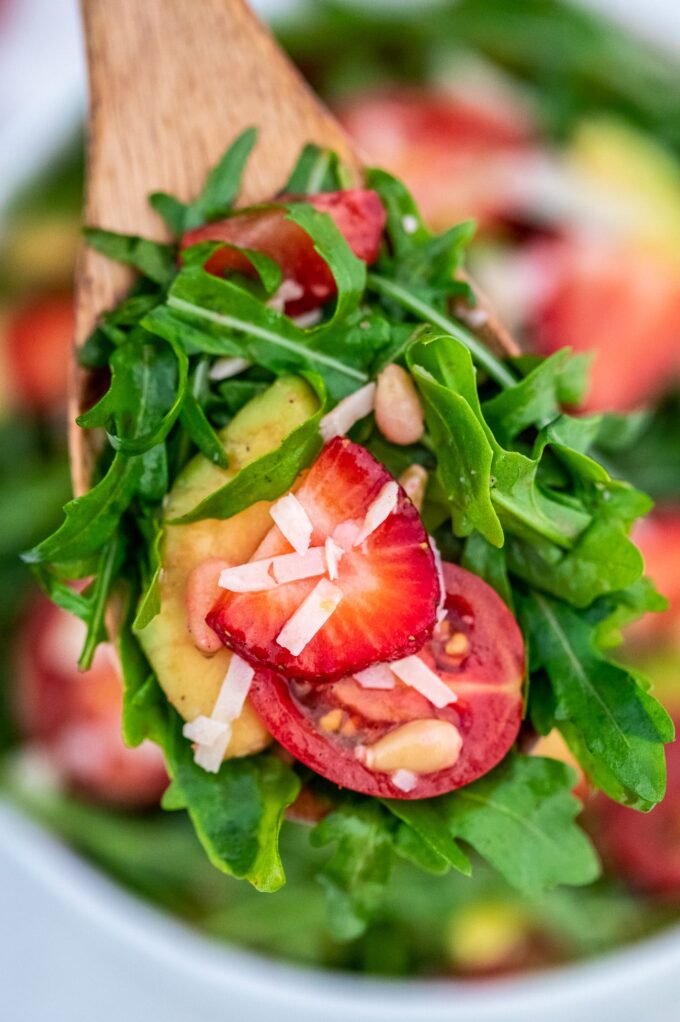 Best Arugula Salad Dressing Recipe - A Well-Seasoned Kitchen®