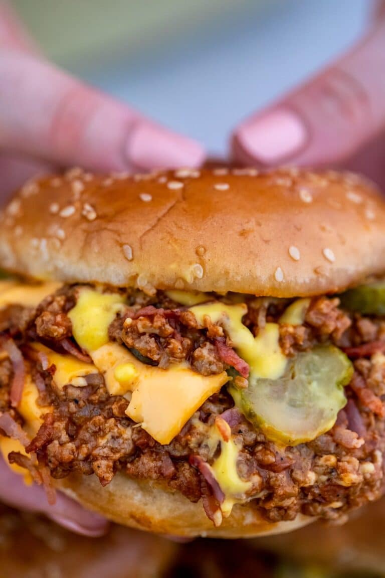 Bacon Cheeseburger Sloppy Joes