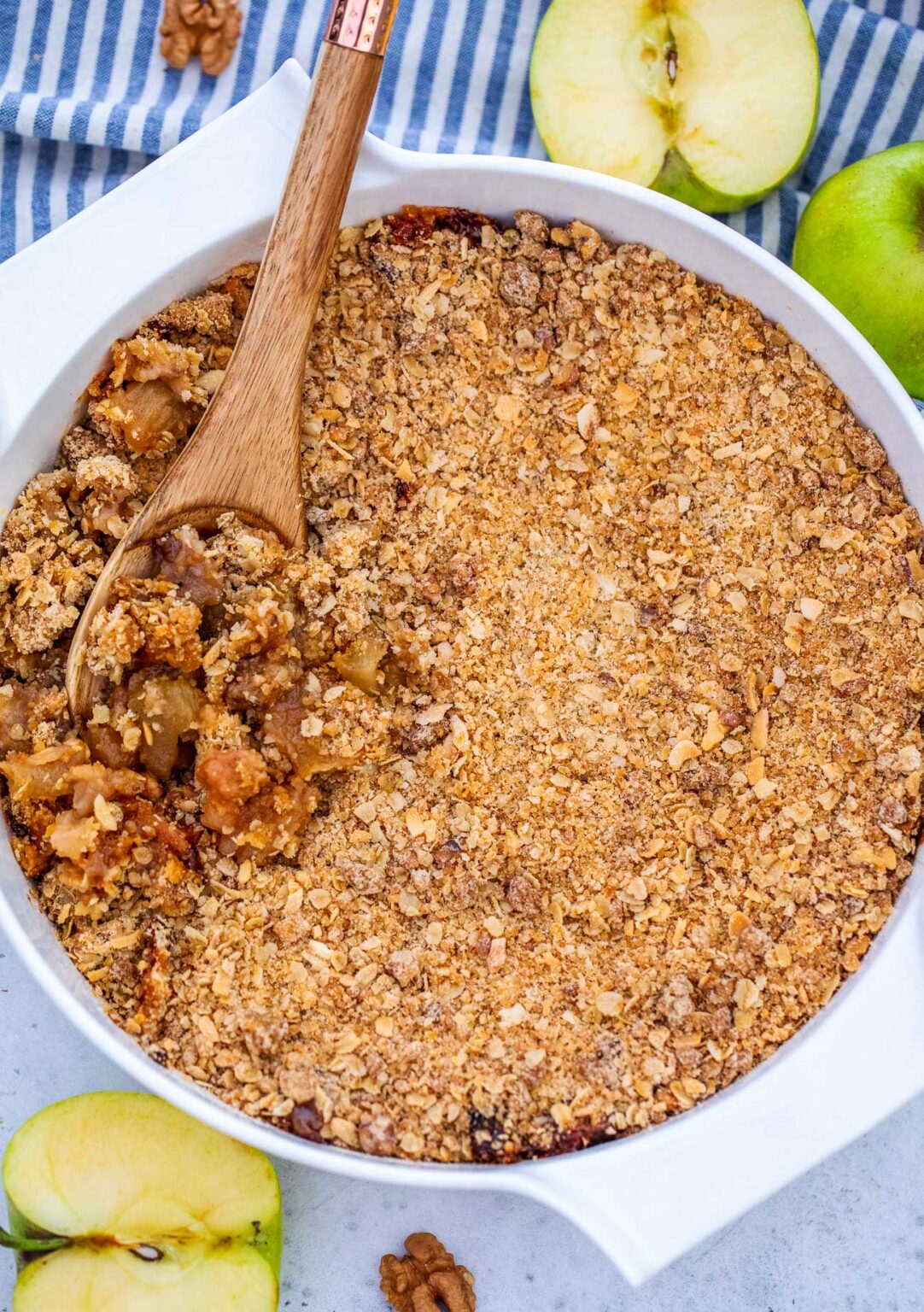 Classic Apple Crumble Recipe video S SM