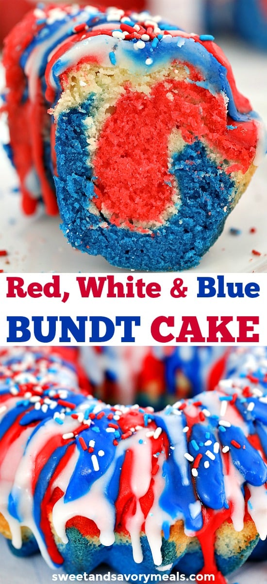 Patriotic Bundt Cake Recipe 