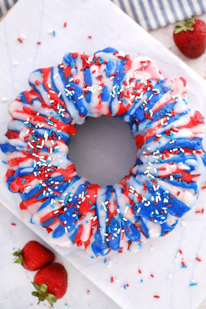 Patriotic Bundt Cake Recipe