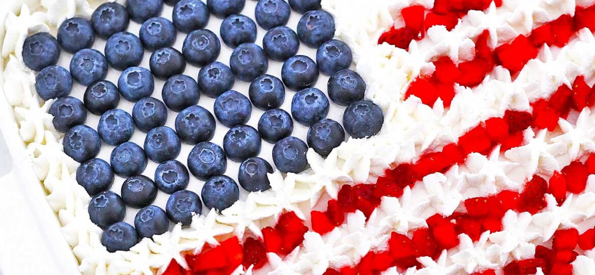 Patriotic Poke Cake