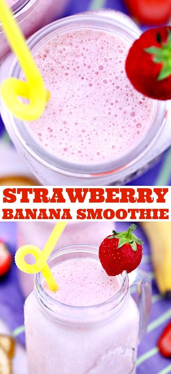 Strawberry Banana Smoothie