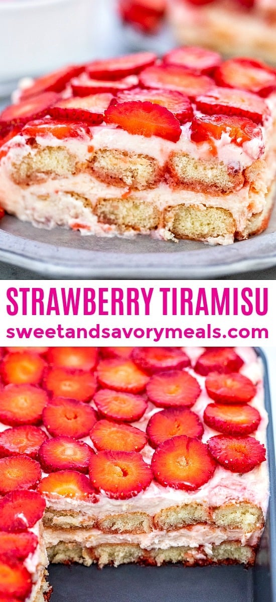 Strawberry Tiramisu